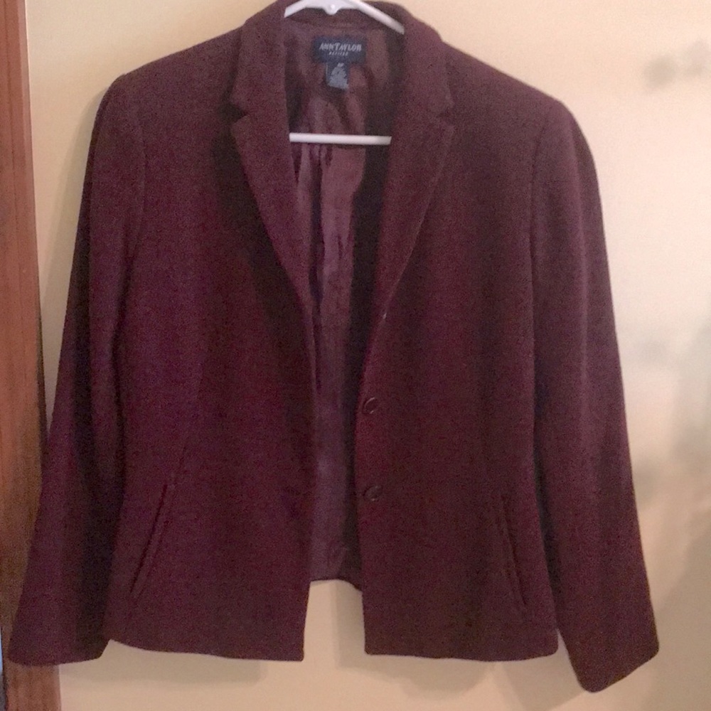 🌺Ann Taylor wool blend blazer 8p